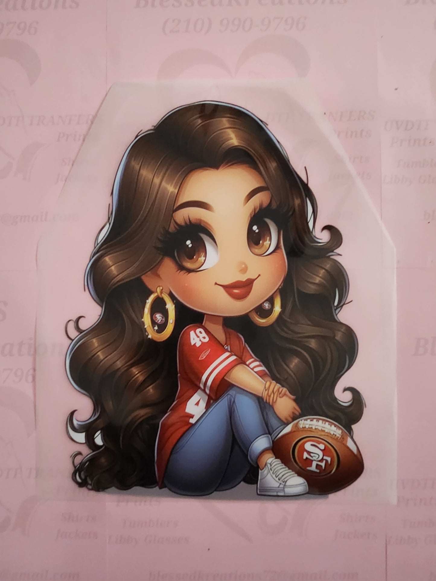 #1253 Latina 49er girl DTF