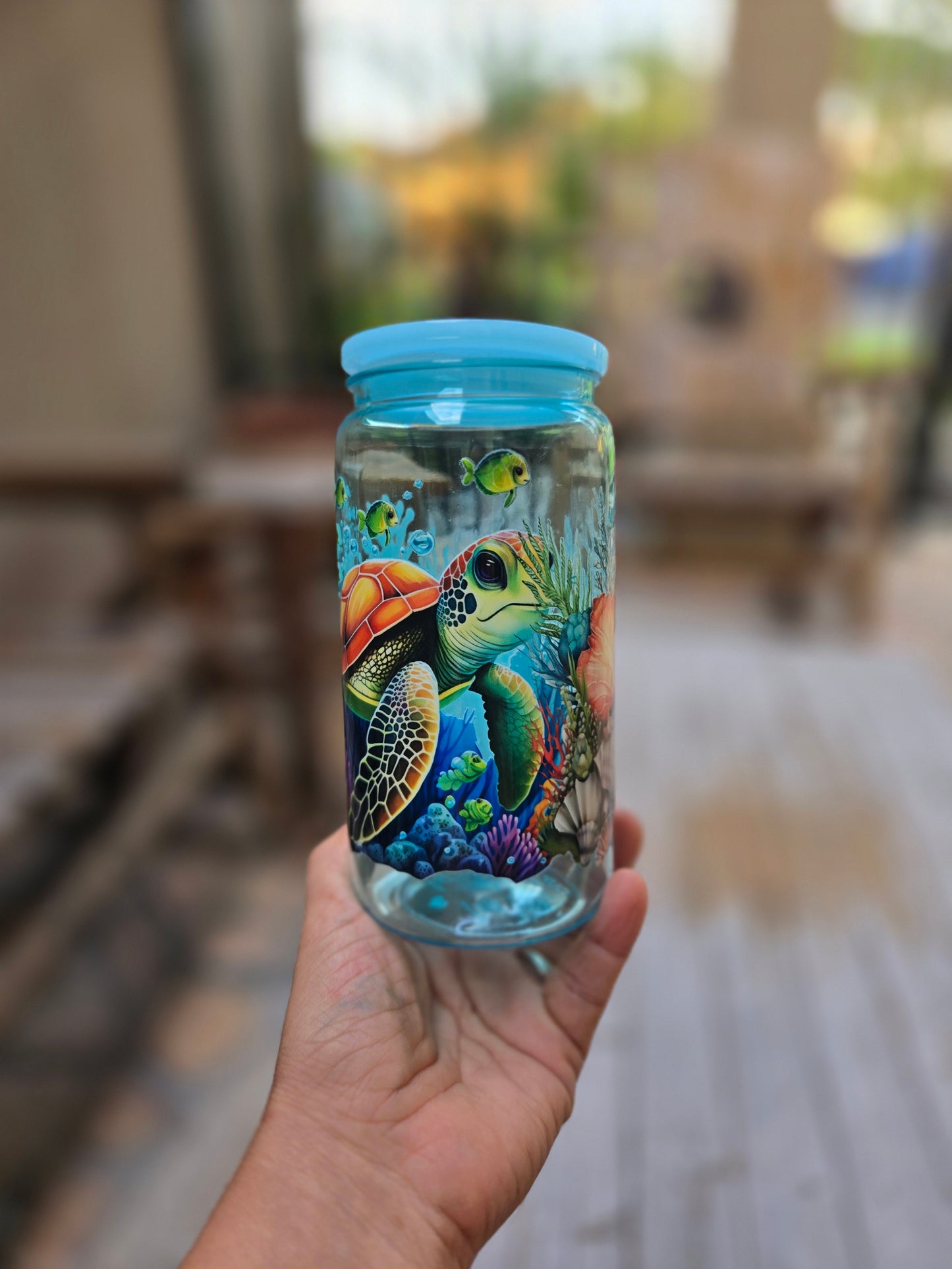 16oz acrylic light cup