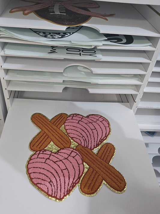 Conchas and Chuarros Chenille Patch