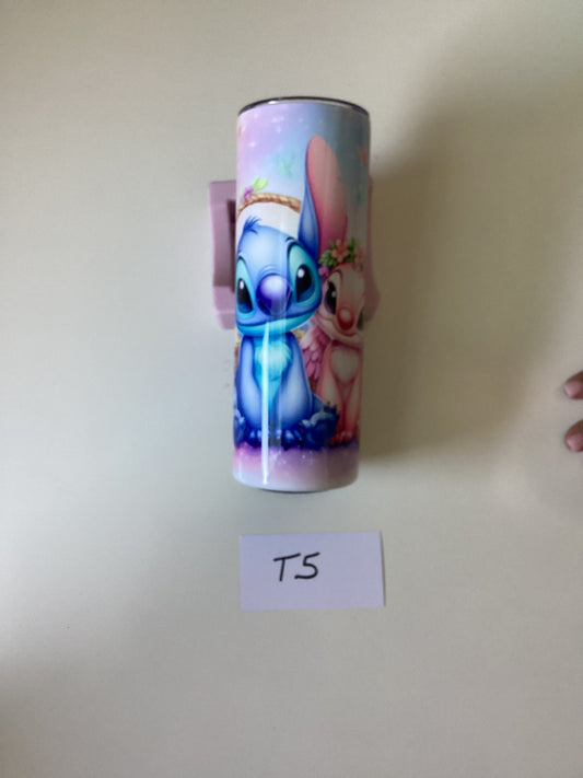 Stitch II Stainless Steel tumbler with lid and straw