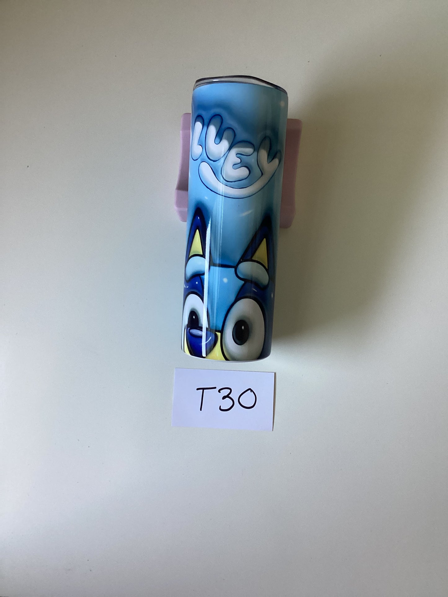 Bluey 20OZ Tumbler w/lid and straw