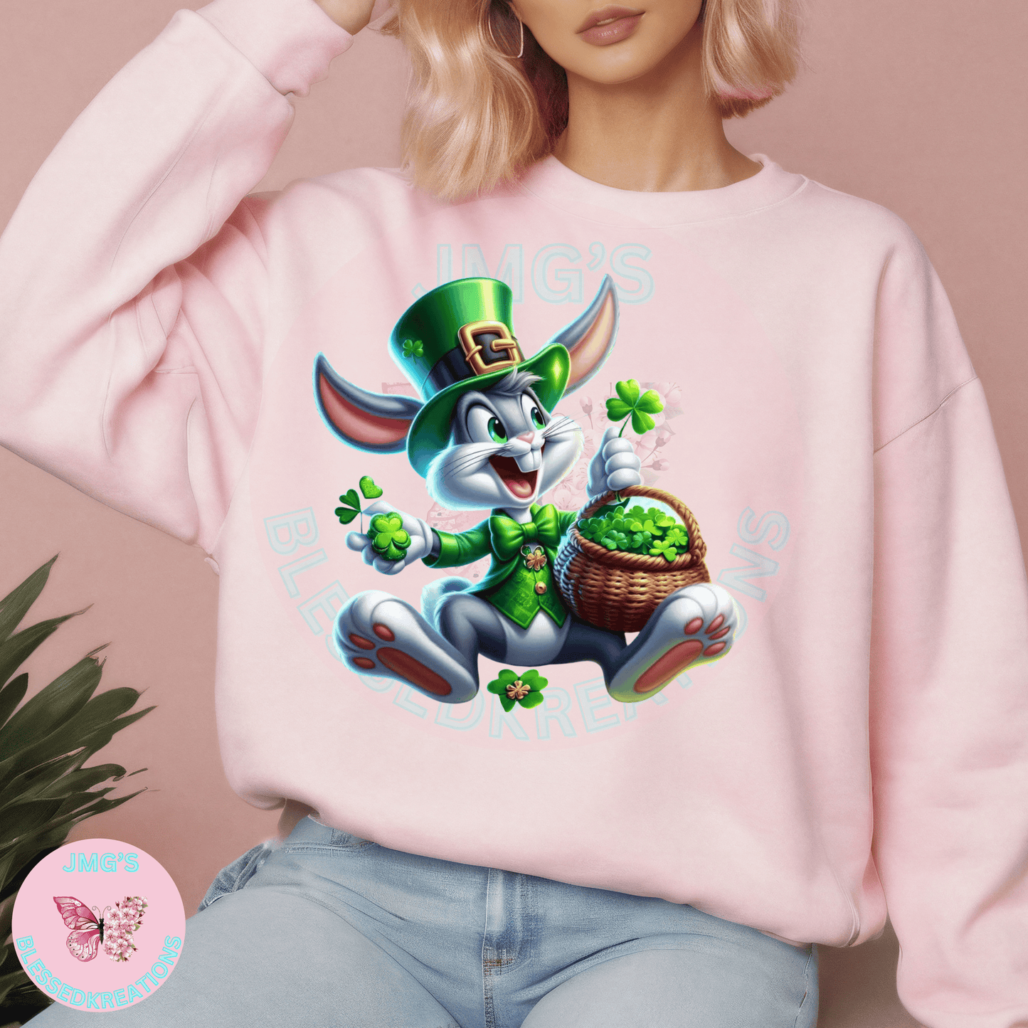 Buggs Green Shamrock (DTF) Transfer