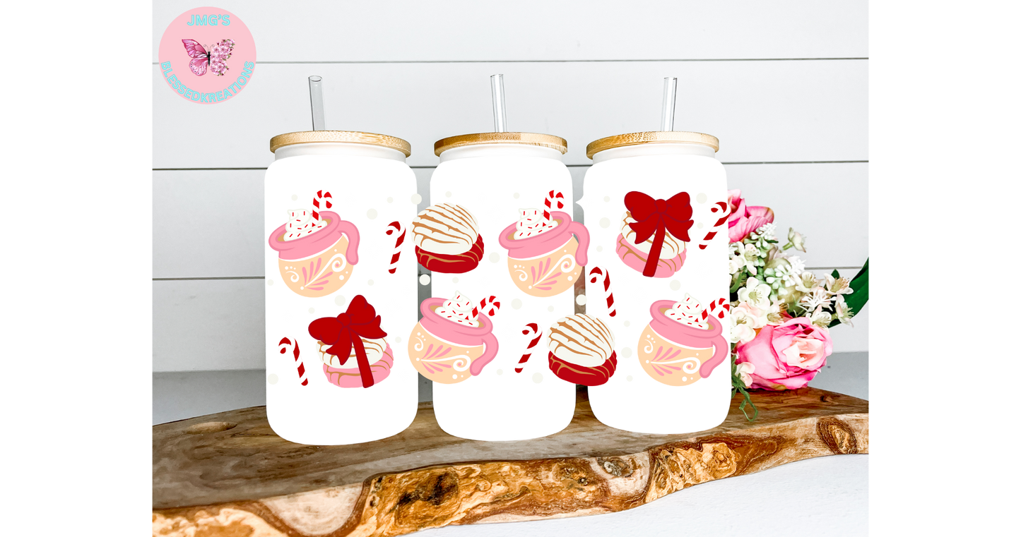 CONCHAS AND COFFEE 16OZ UVDTF WRAPS