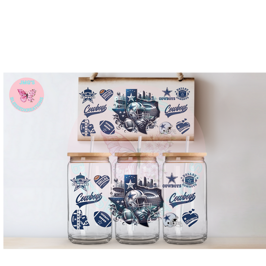 Cowboys UVDTF Wrap 16oz