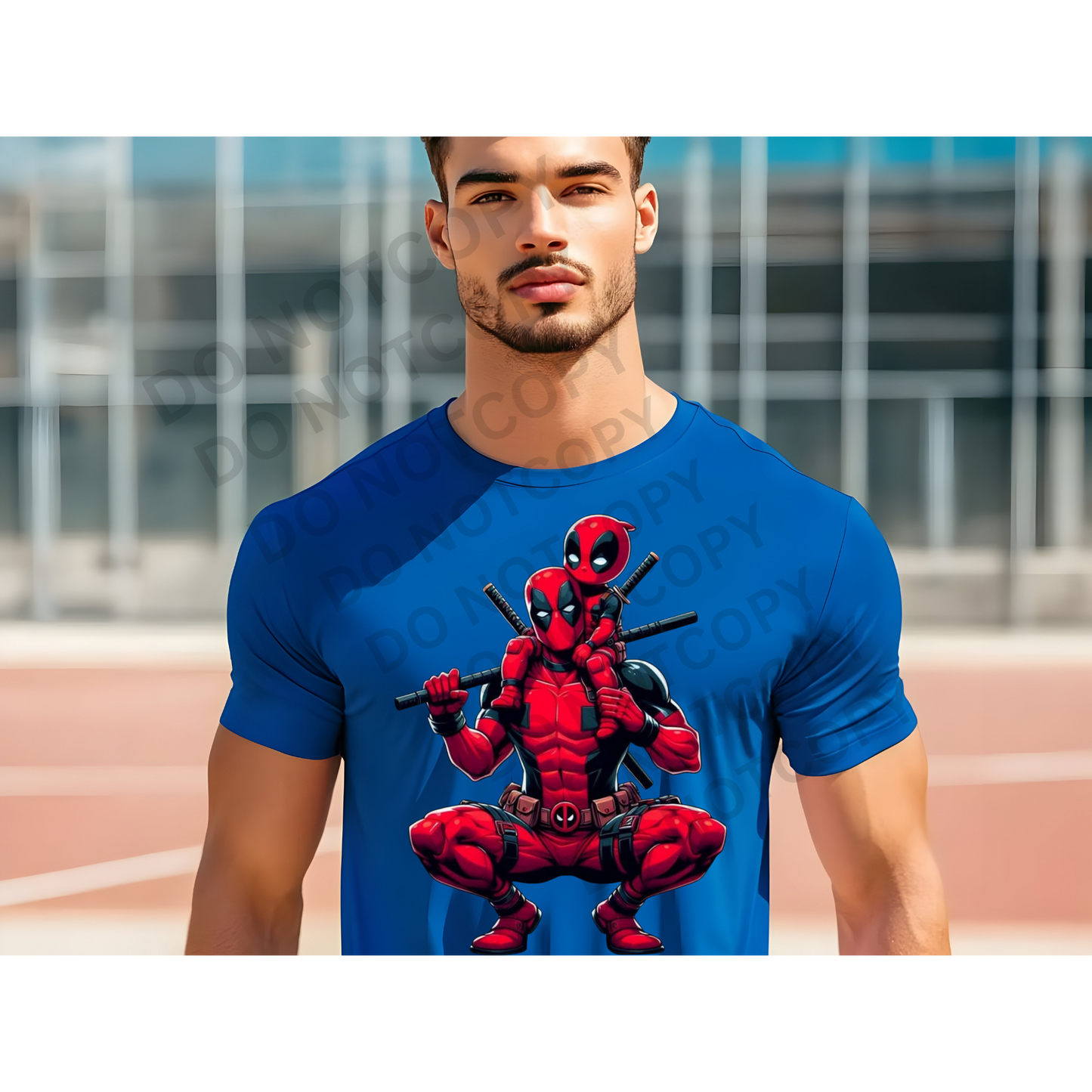 Dead Pool DTF Transfer