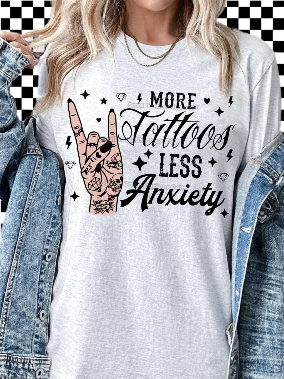 More tattoos less anxiety DTF Transfer