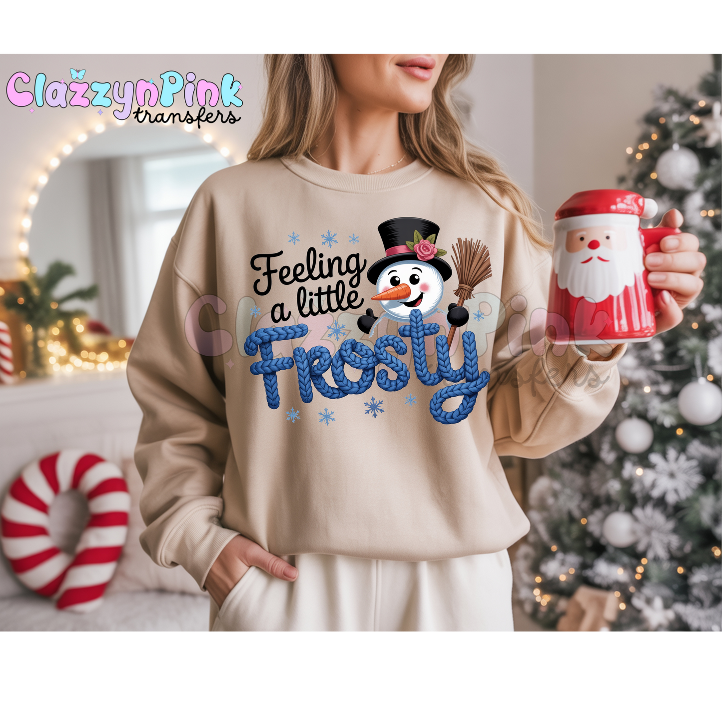 Feeling a little frosty DTF Transfer