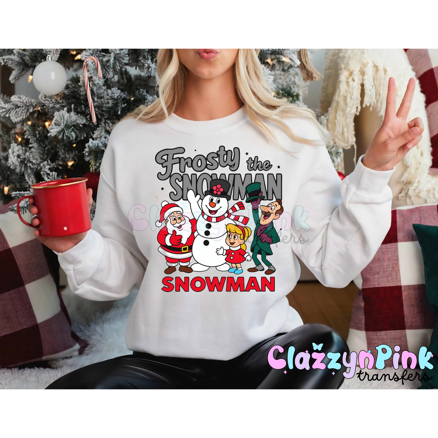 FROSTY THE SOWMAN DTF TRANSFER