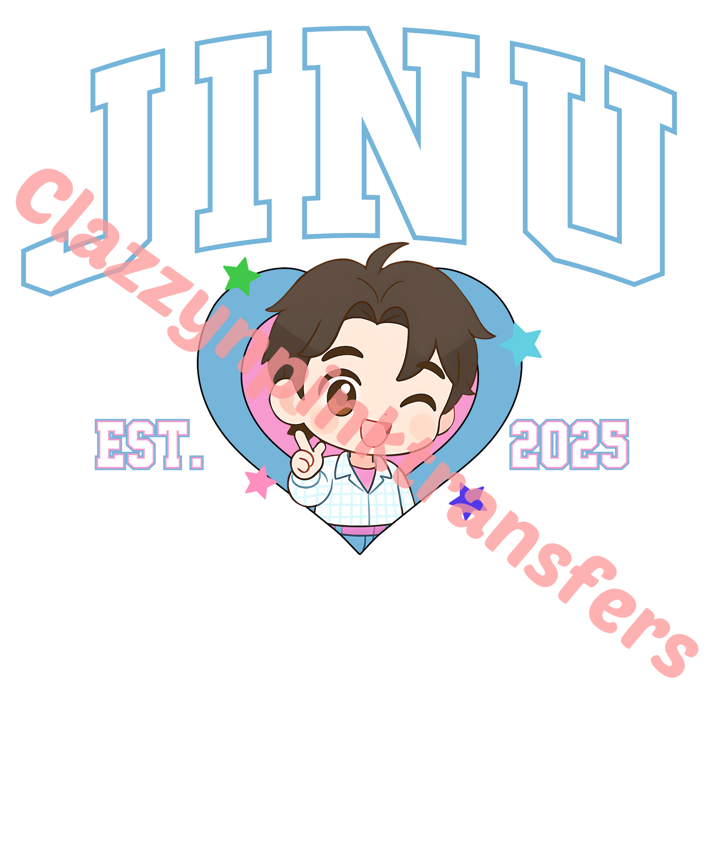 Demon Hunters Jinu DTF Transfer