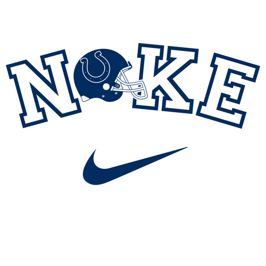 Nike Colts   DTF Transfer