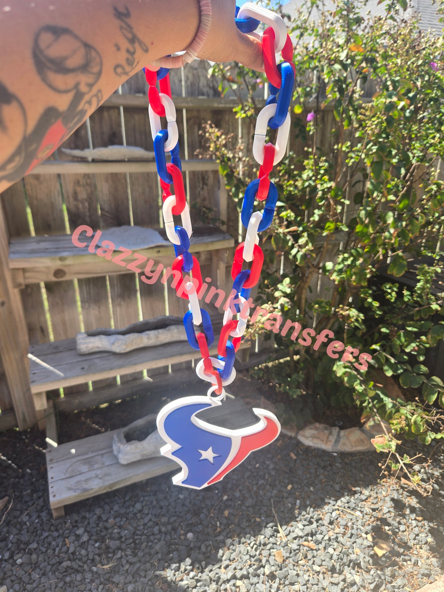 Texans 3D Hype Chain