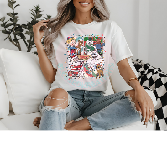 Rudolph the red nose reindeer DTF