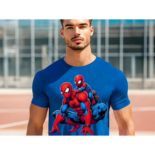 Spiderman and son DTF Transfer