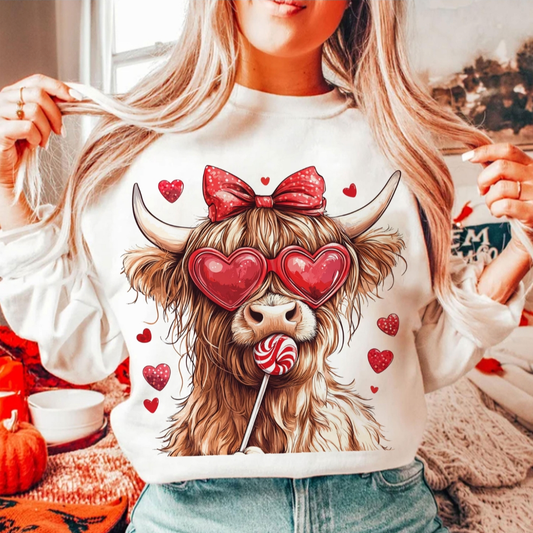 Valentine Highland Cow
