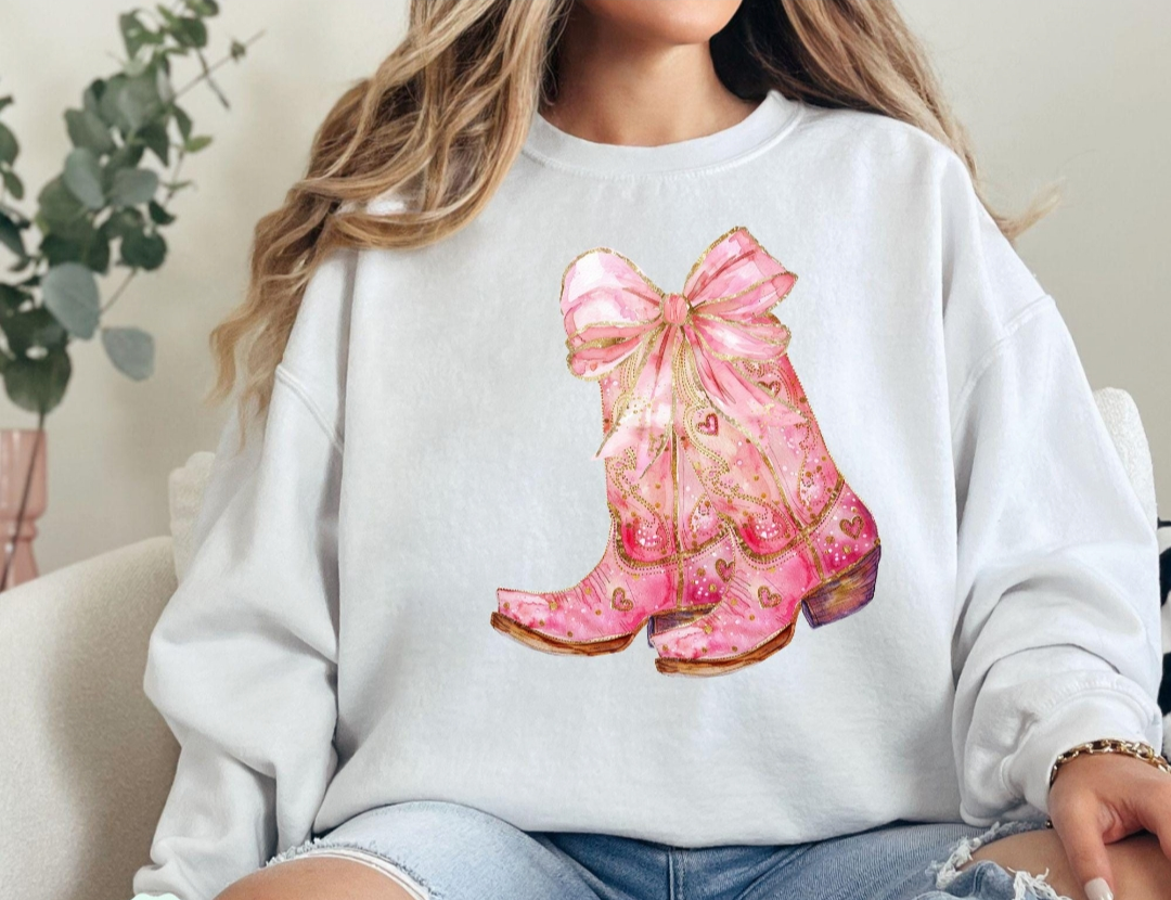 Pink County Boots