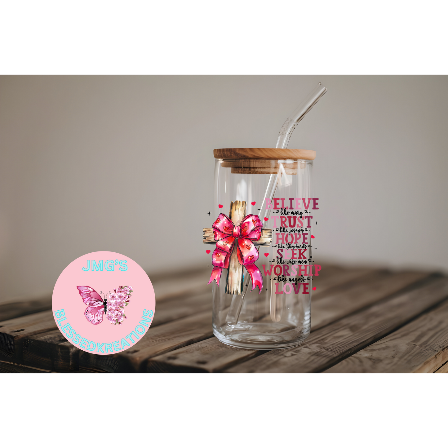 Believe in trust like Mary 4 in Decal