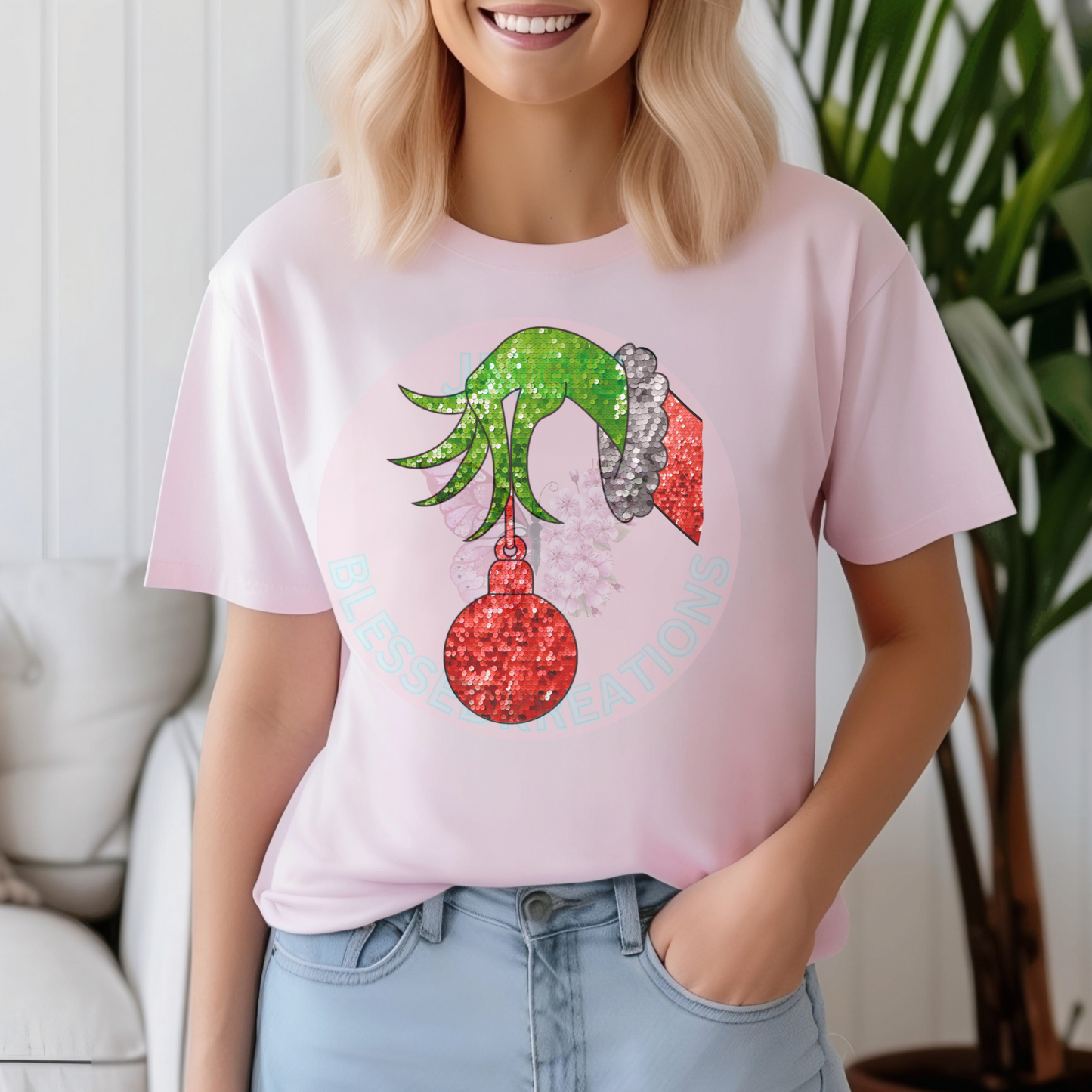 who red ornament DTF