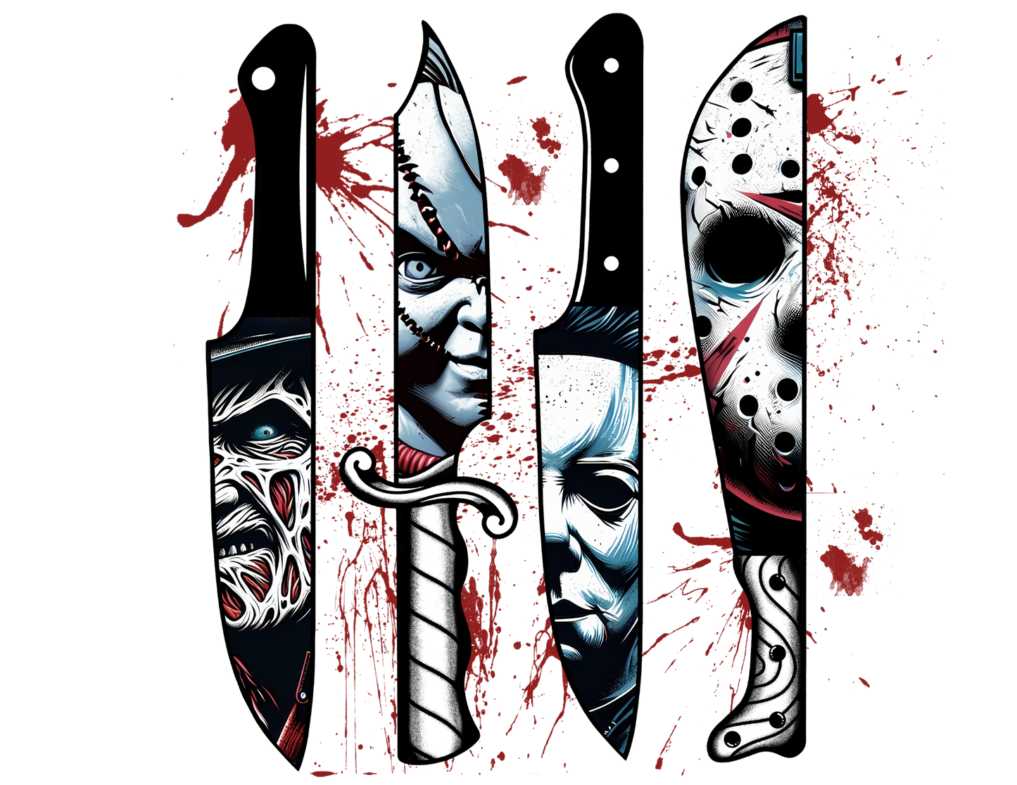 Horror Knifes  (DTF Transfer)
