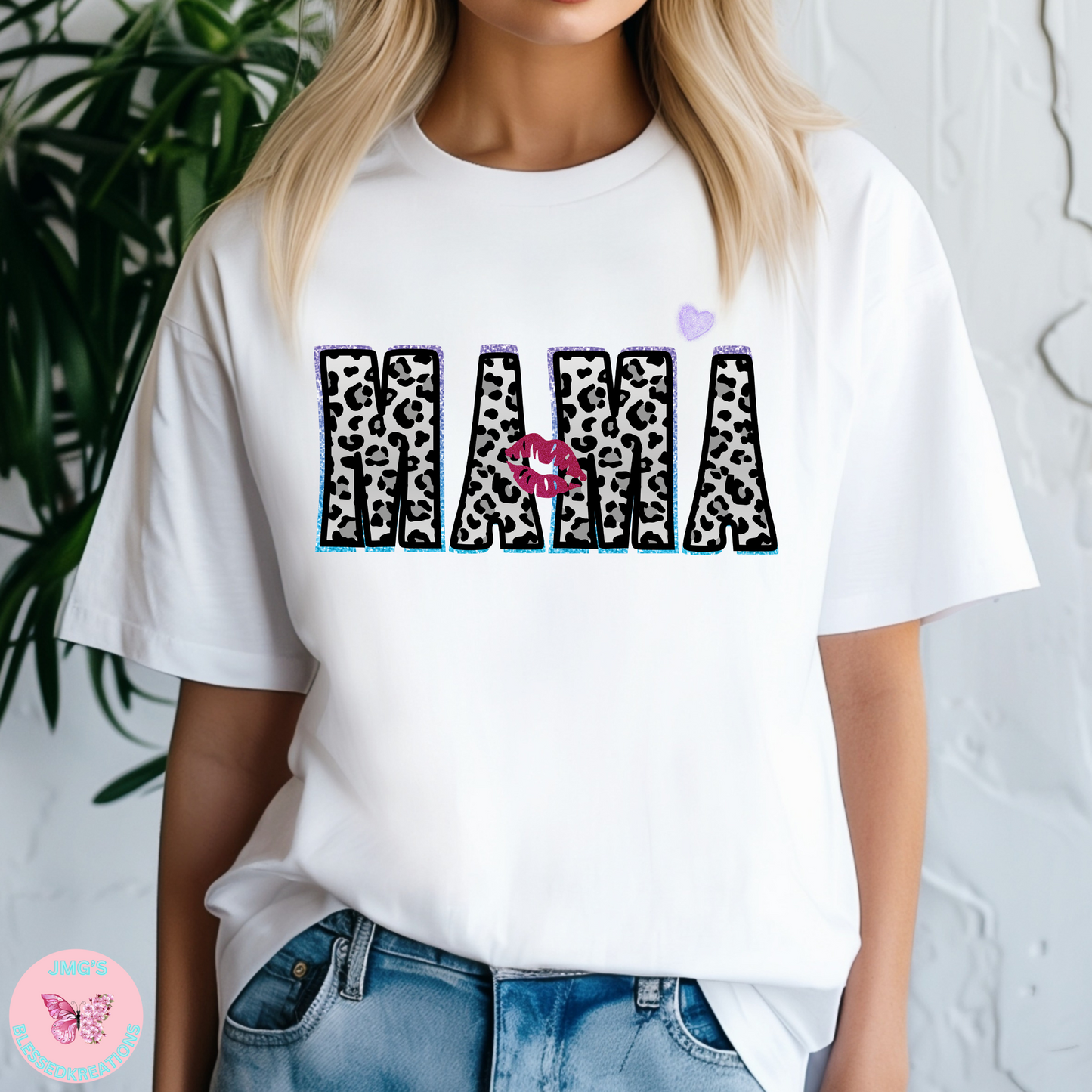 Mama lips Tee
