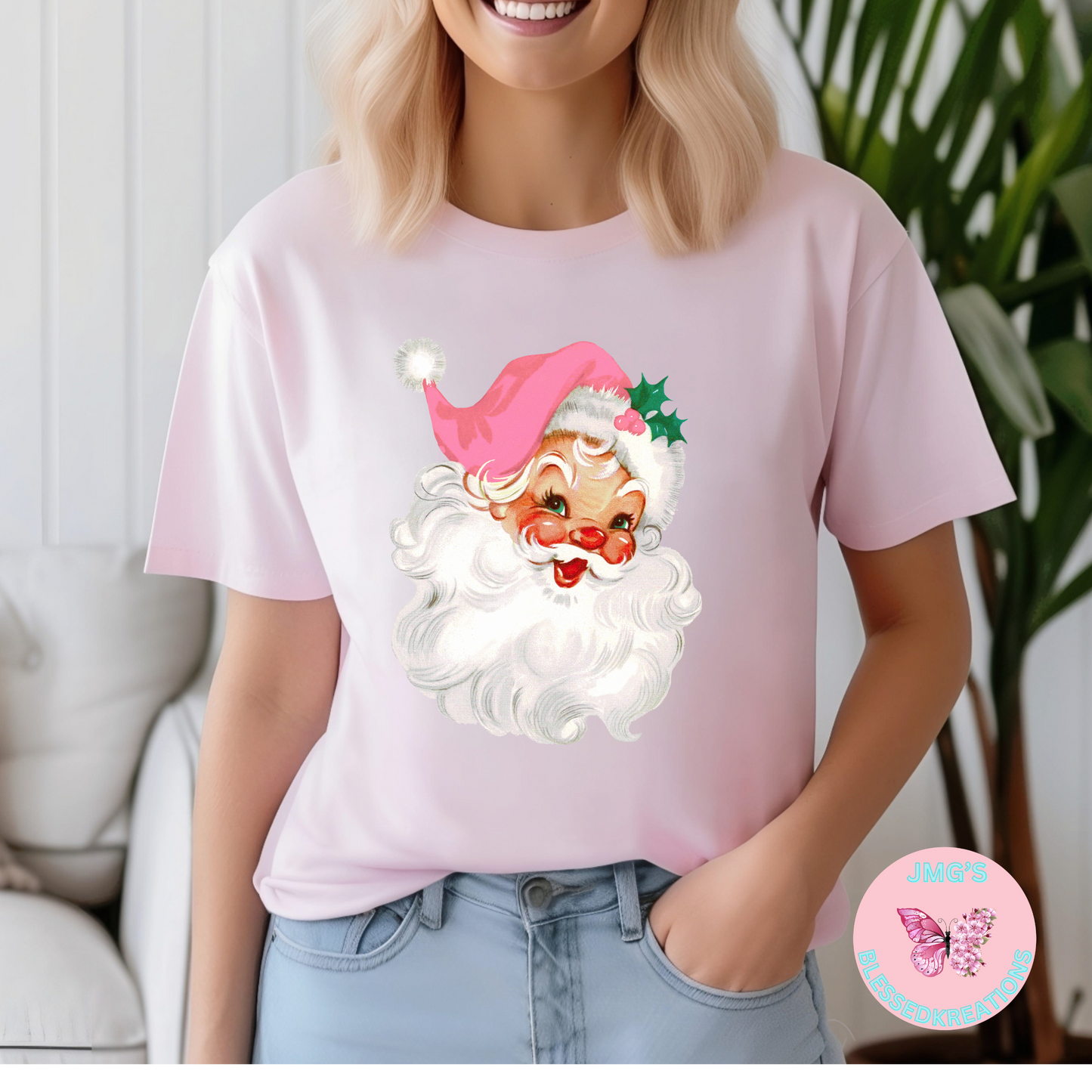 Pink Santa Claus (DTF)