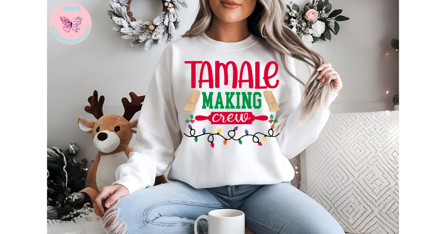Tamale making crew DTF