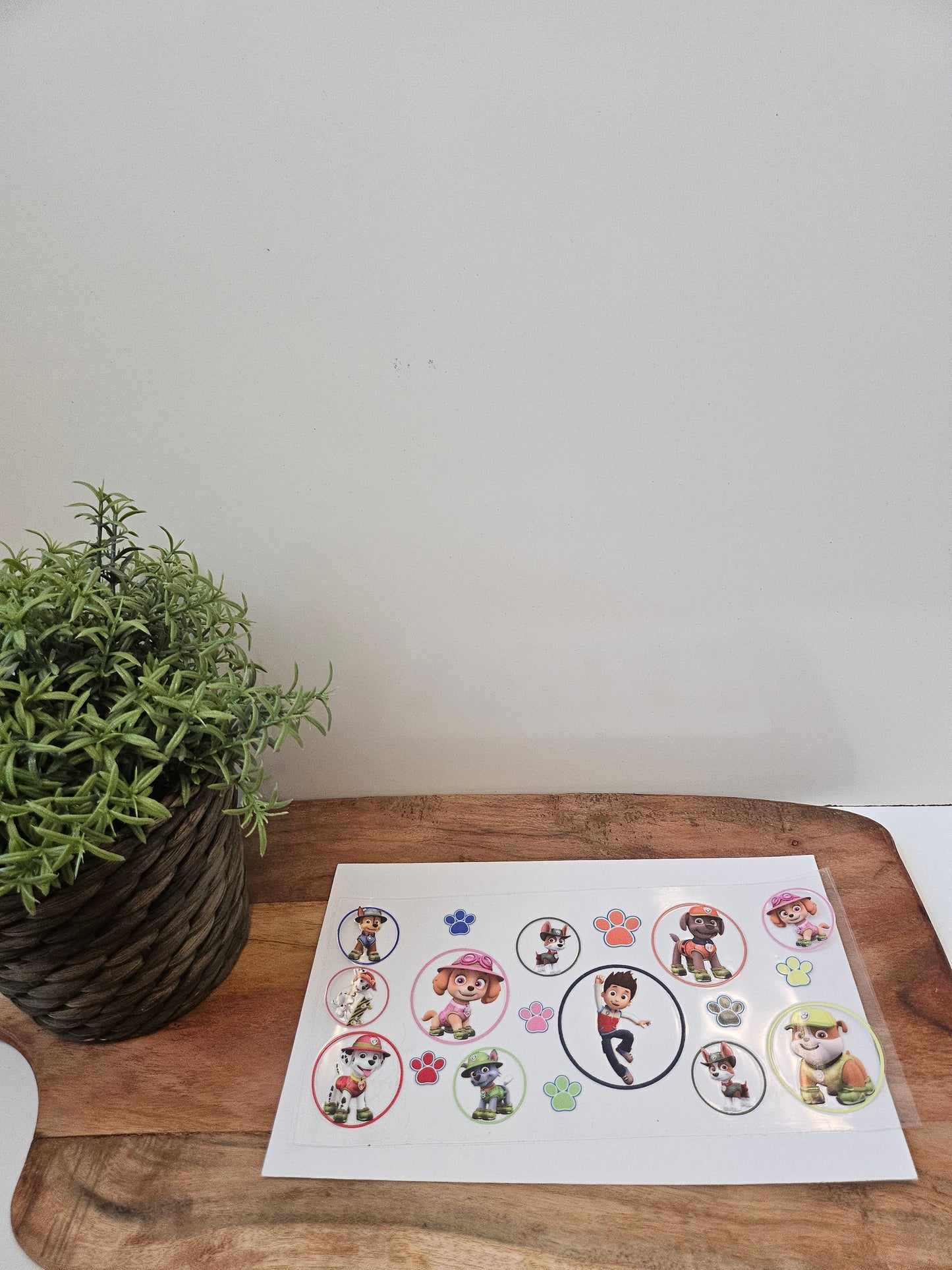 Paw Patrol uvdtf wrap 16oz