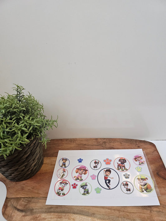 Paw Patrol uvdtf wrap 16oz