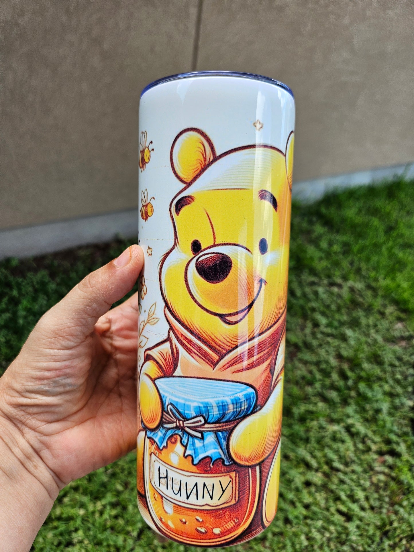 20oz skinny tumbler Hunni