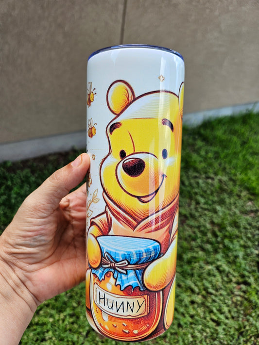 20oz skinny tumbler Hunni