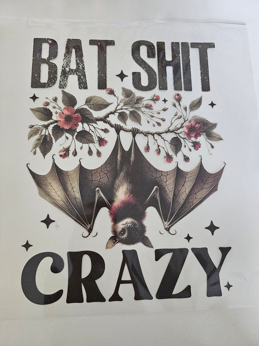 Bat Shir Crazy DTF