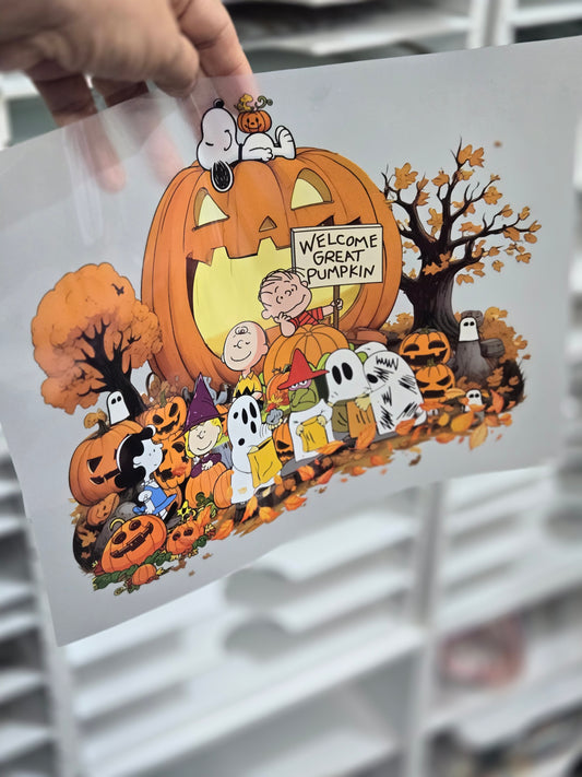 Great Pumpkin Charlie DTF