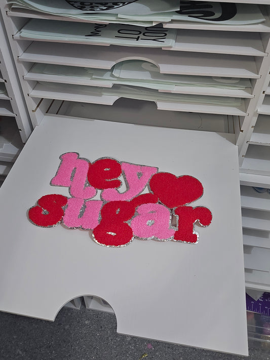Hey Sugar Sequin Patch