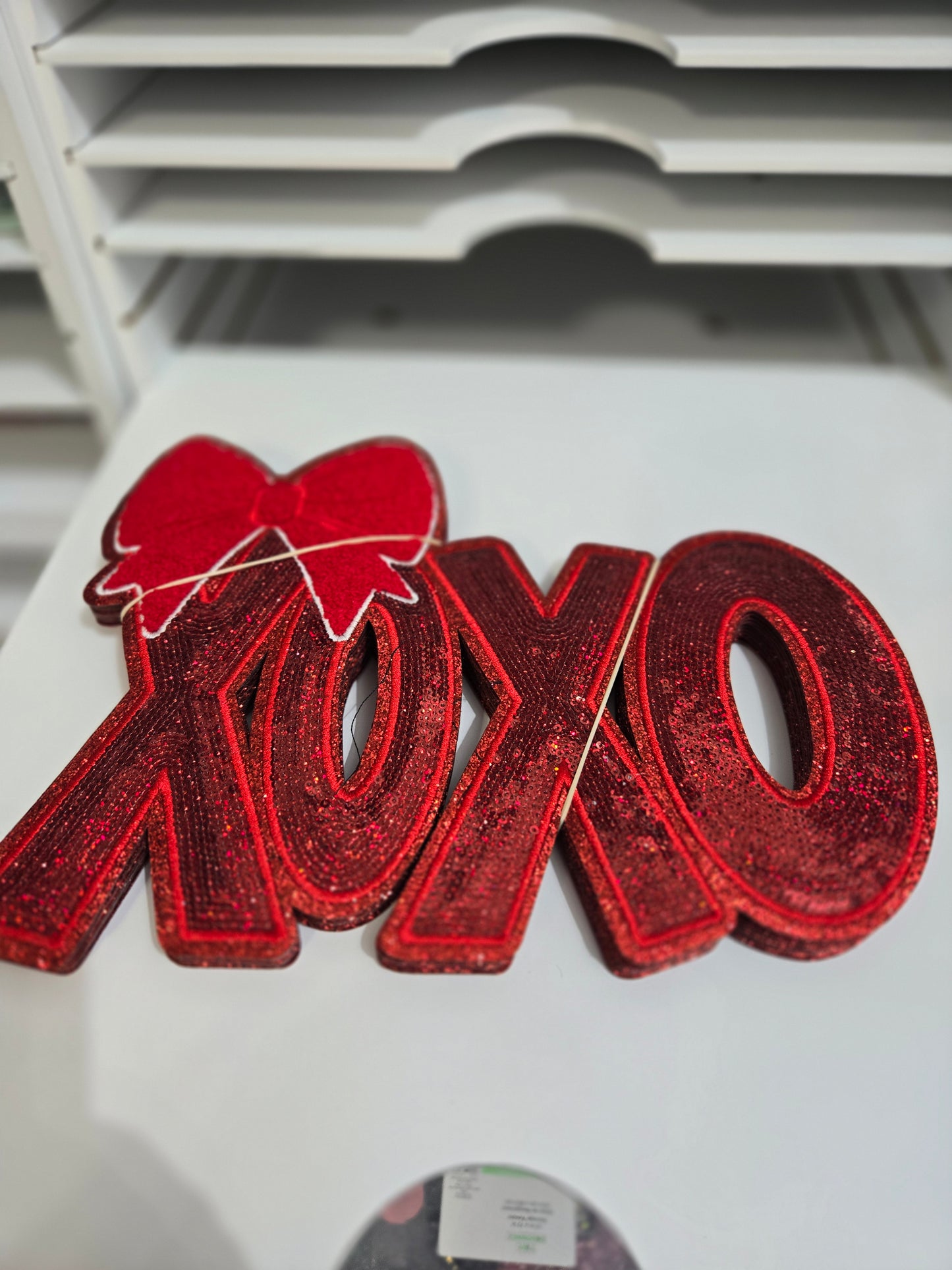 Xoxo Sequin Patch