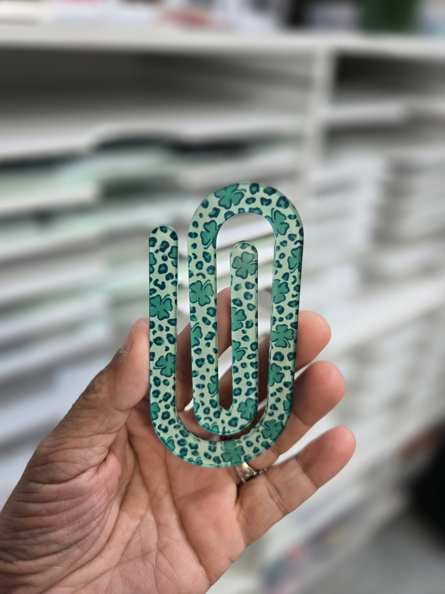 Jumbo Acrylic Sublimation PaperClips
