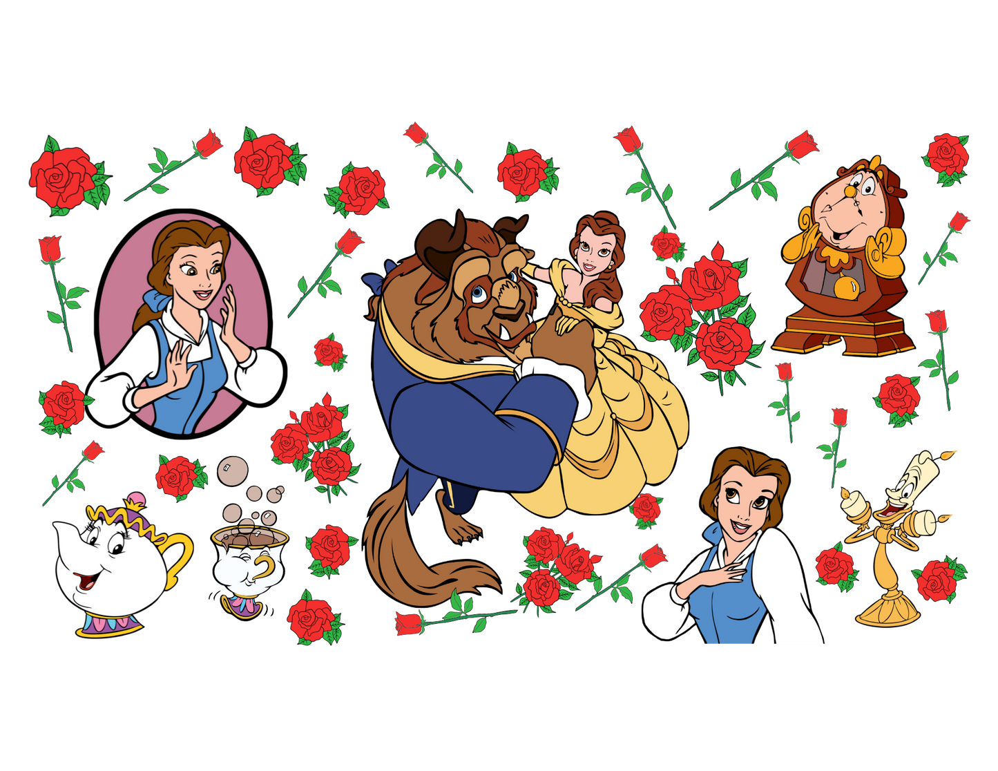 Beauty n Princess 40oz Sublimation Wrap