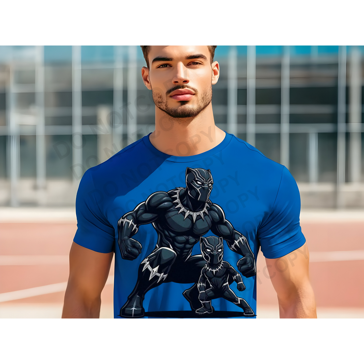 Black   DTF Transfer