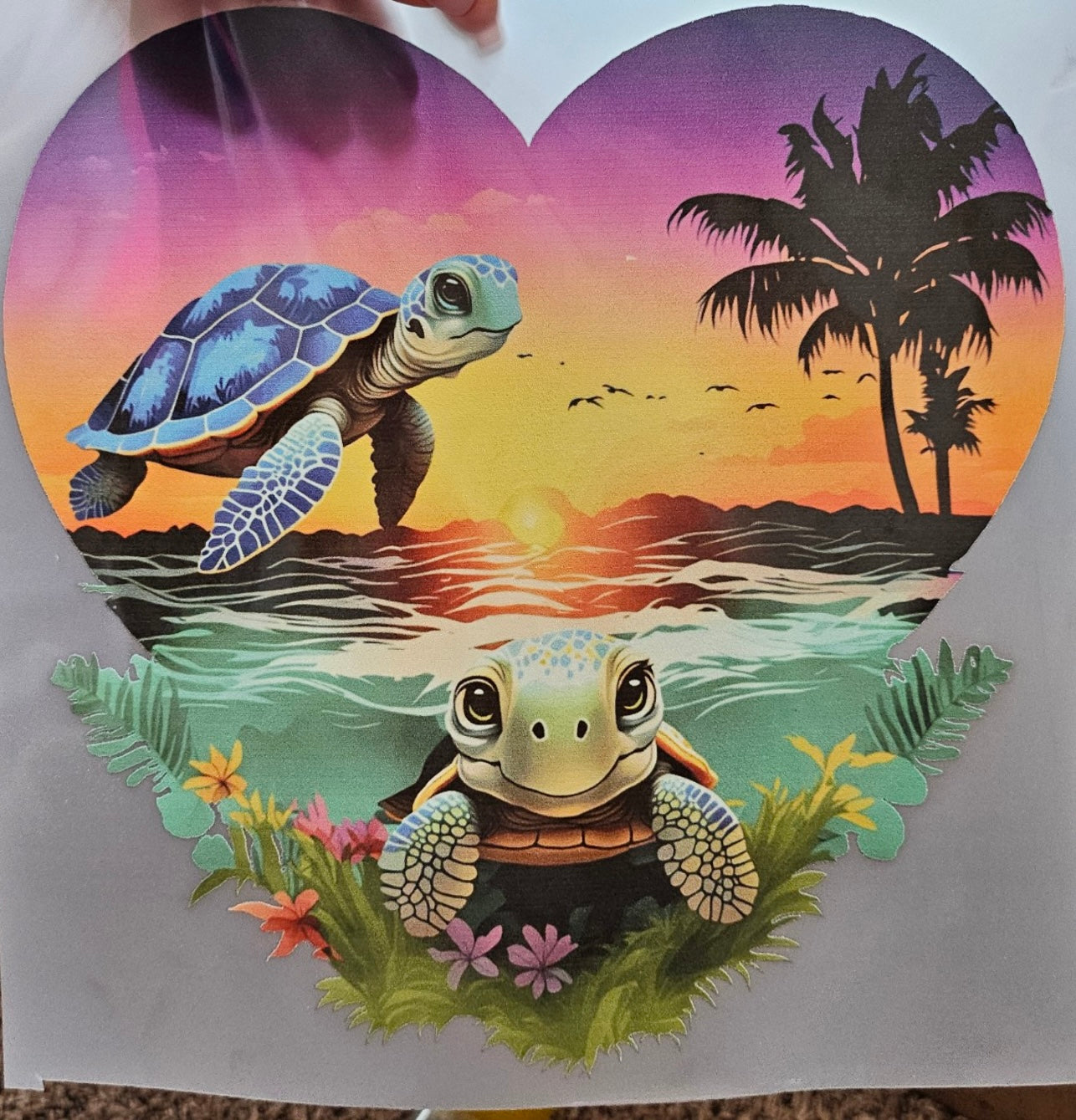 Turtles & Paradise DTF