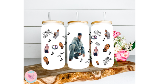 16oz UVDTF WRAP CHRIS BROWN