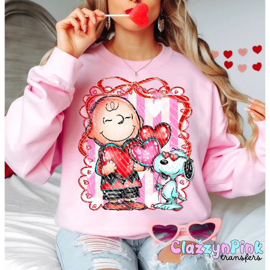 CB Valentine DTF Transfer