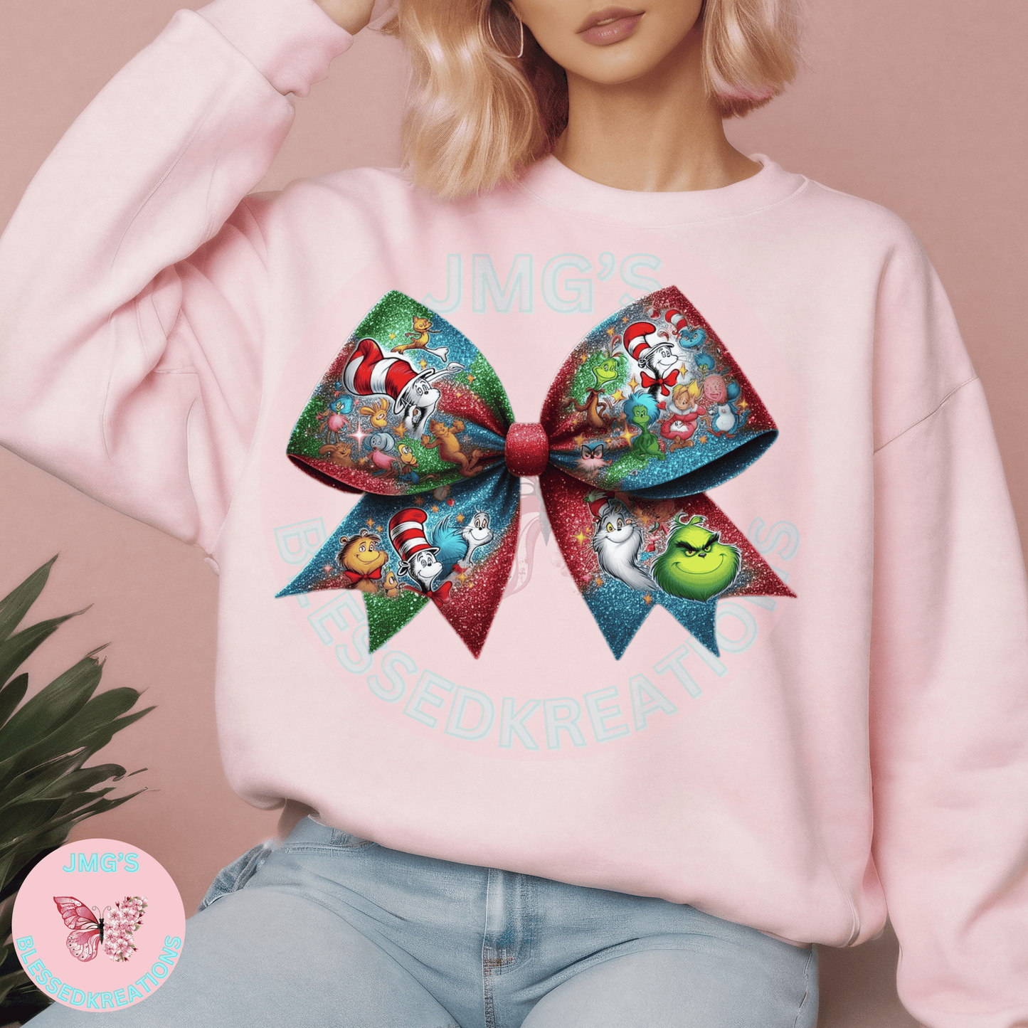 Suess Bow (DTF) Transfer