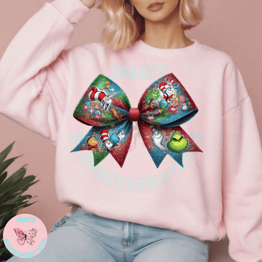 Suess Bow (DTF) Transfer