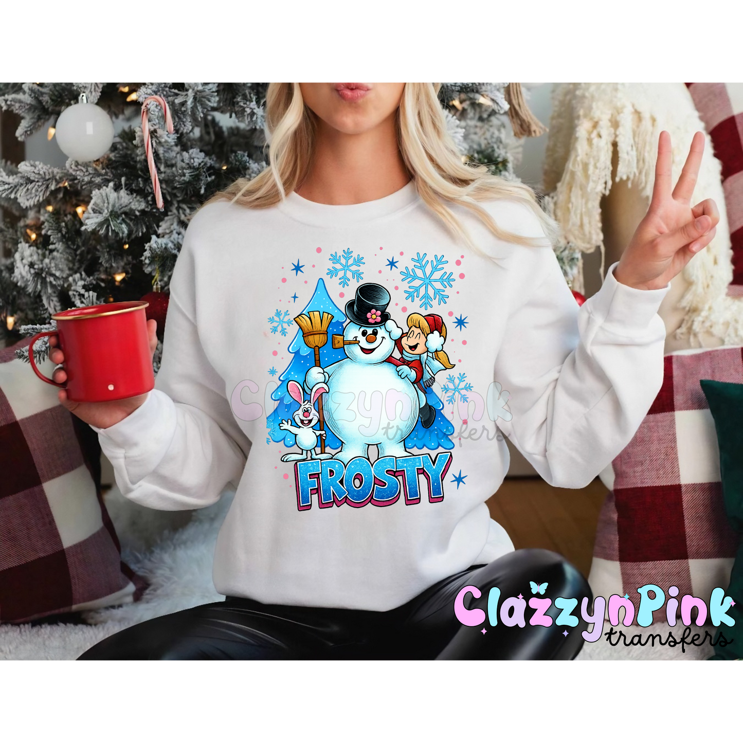 FROSTY MOCKUP DTF TRANSFER