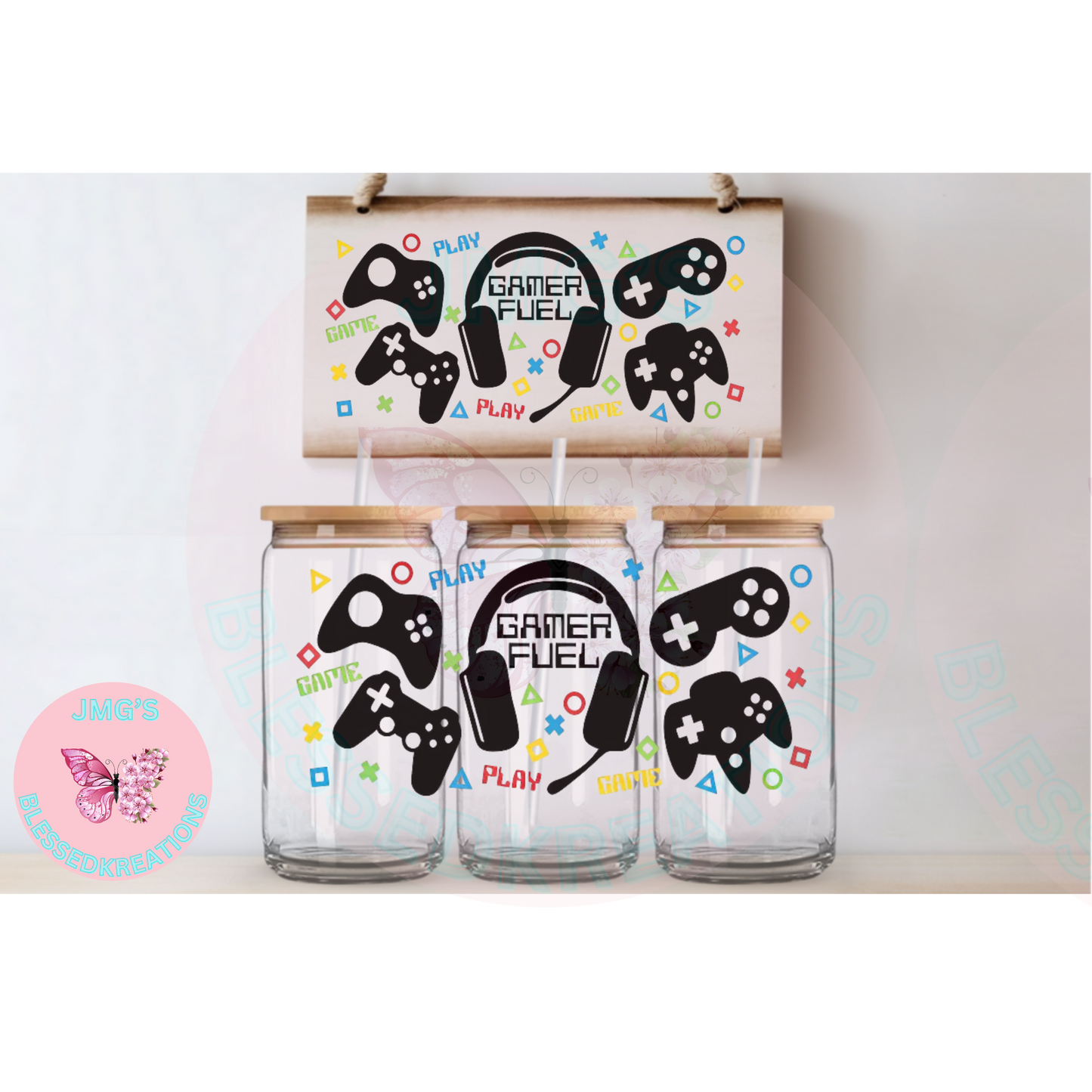 Gamer Fuel UVDTF Wrap 16oz