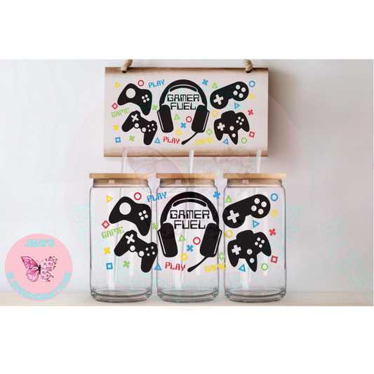 Gamer Fuel UVDTF Wrap 16oz