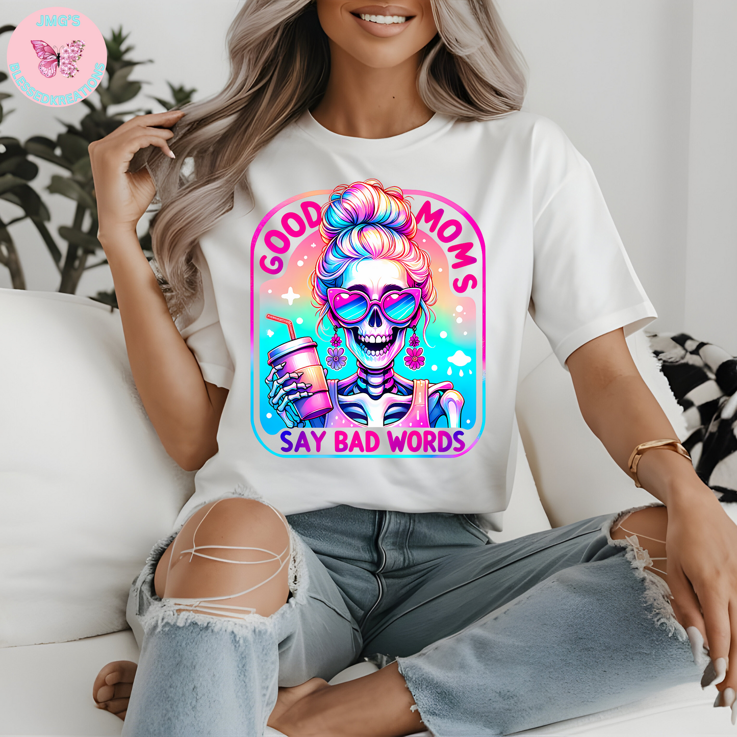 Good Moms Say bad words (DTF Transfer)