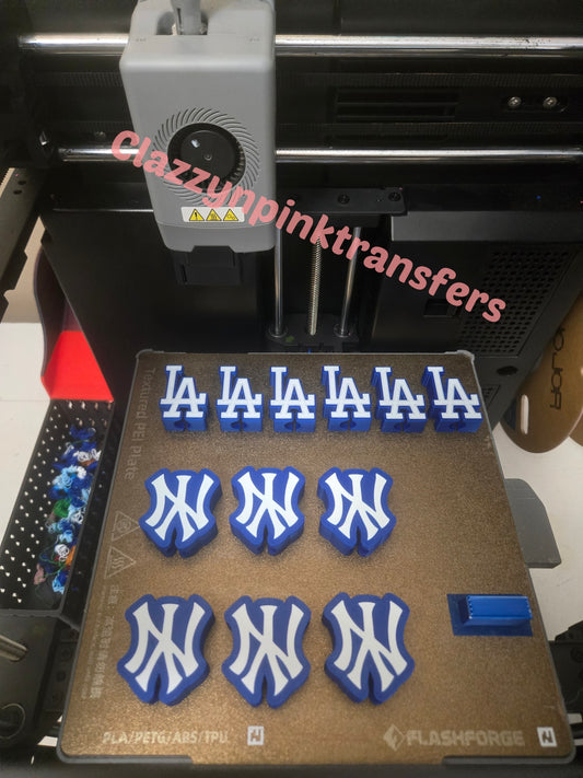 Yankees & Dodgers 3D Straw Topper