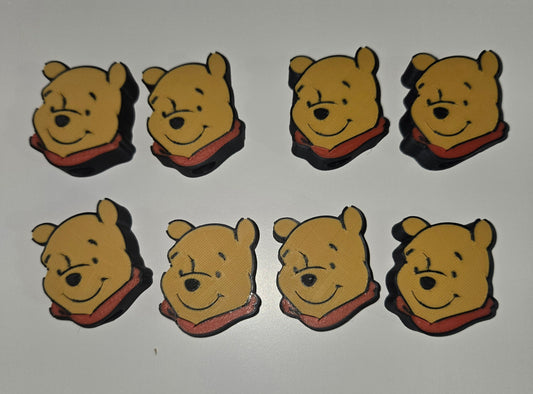 Poohie 3D Straw Topper