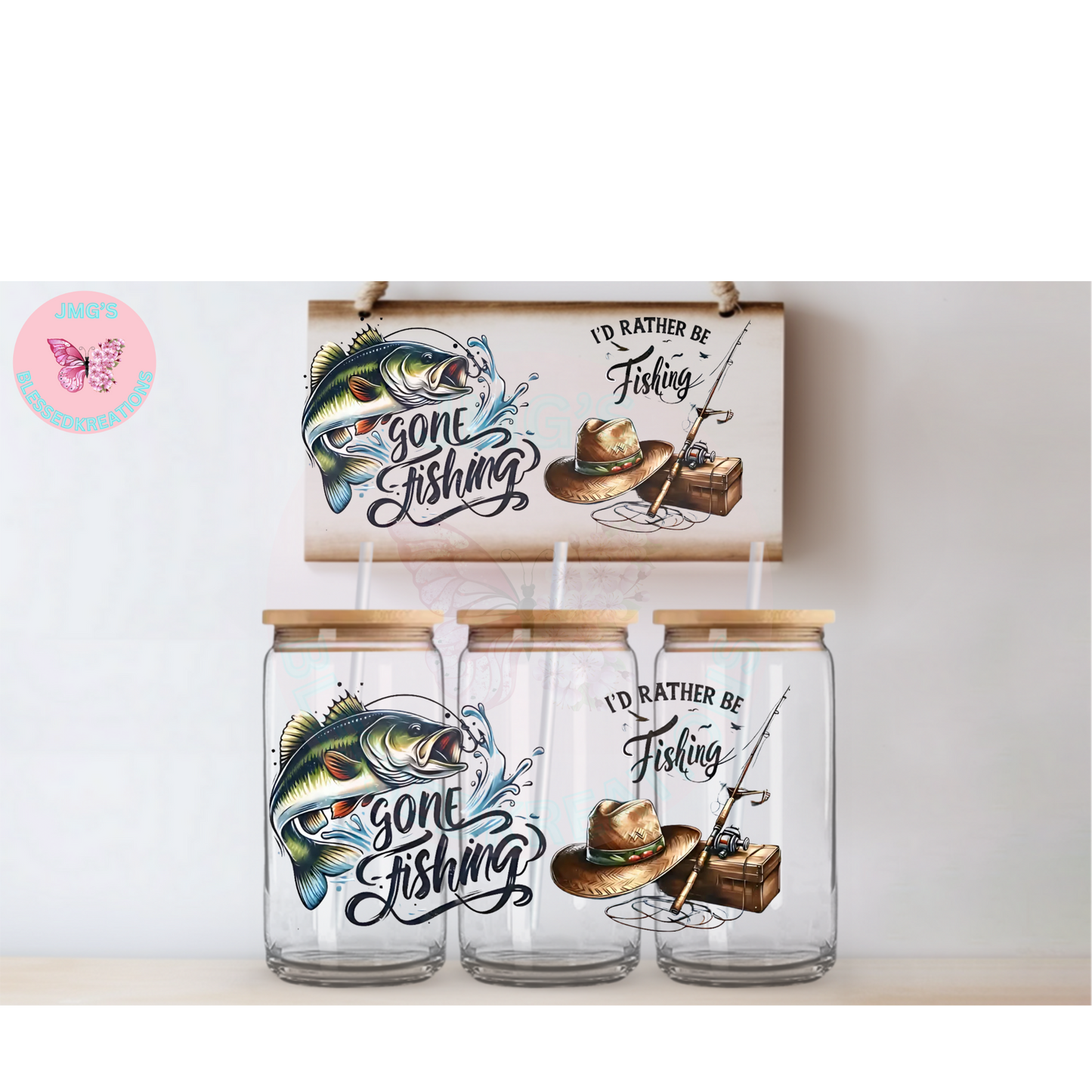 I'd rather be fishing UVDRF Wrap16oz