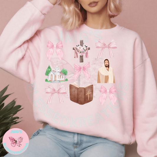 JESUS Collage (DTF) Transfer