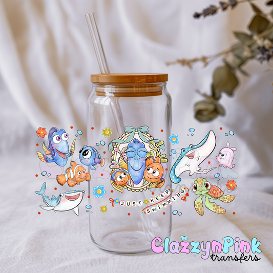 Just keep swimming 16oz